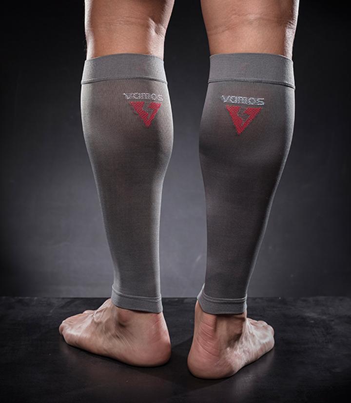 COMPRESSION CALF SLEEVES (GRAY)