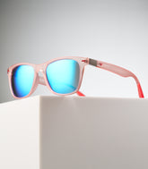 BONDI CLEAR PINK - LIGHT BLUE LENS SPEX