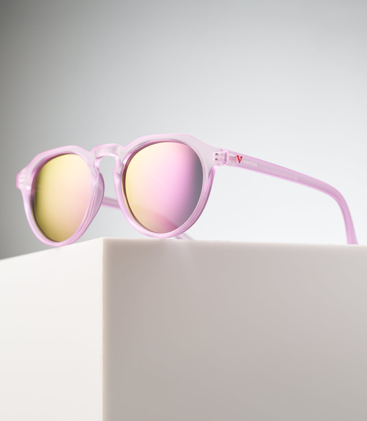 CORINZIO CLEAR LILAC - VIOLET LENS SPEX