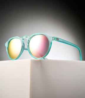 CORINZIO CLEAR MINT - YELLOW/PINK LENS SPEX