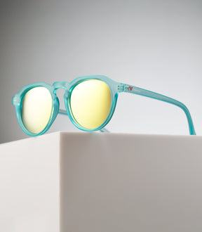 CORINZIO CLEAR TEAL/ LIMON LENS SPEX