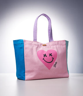 EVERYTHING MULTI-POCKET TOTE BAG (COTTON CANDY)