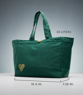 EVERYTHING MULTI-POCKET TOTE BAG (FOREST)