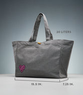 EVERYTHING MULTI-POCKET TOTE BAG (SLATE)