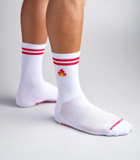 FIRE (WHITE) SOCKS