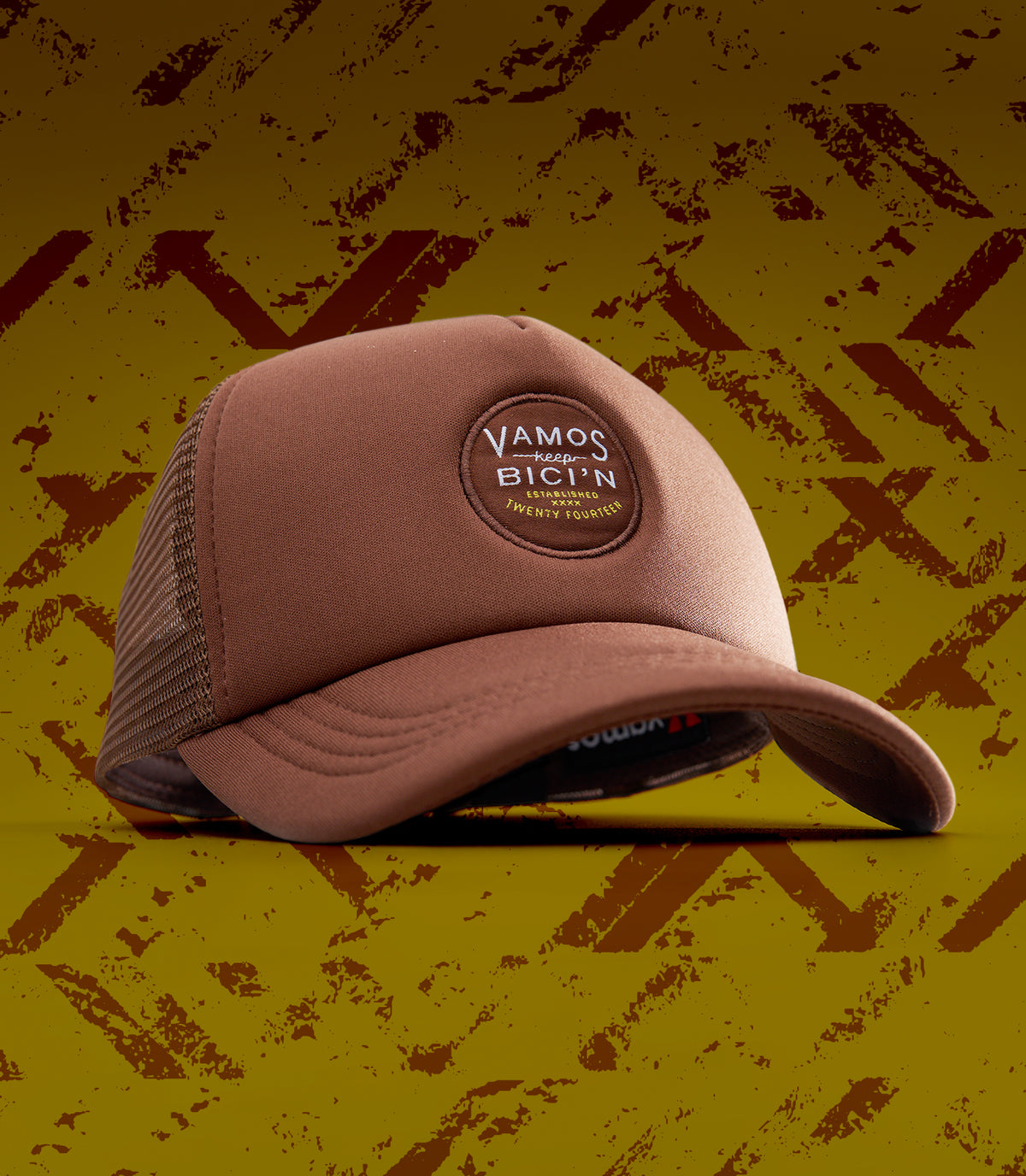 FRANCO TRUCKER CAP (BROWN)