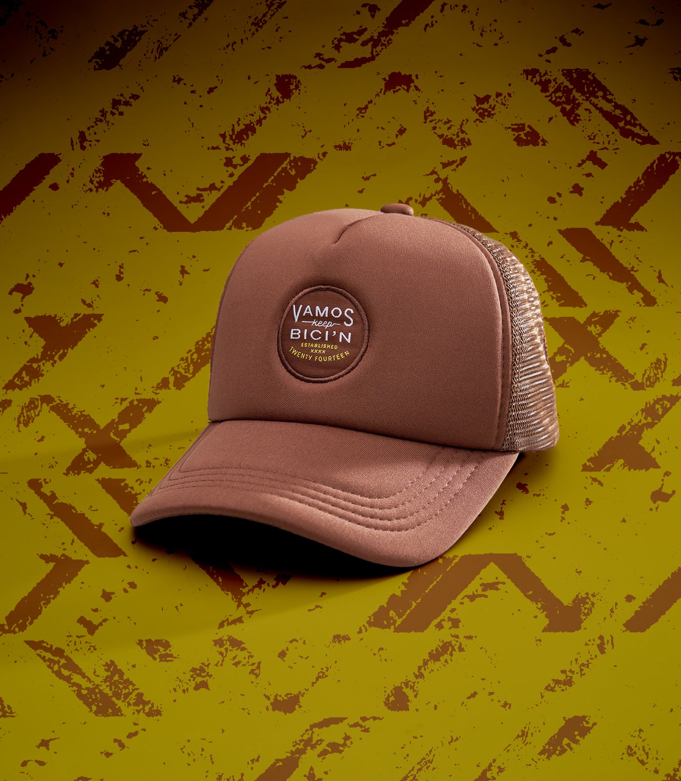 FRANCO TRUCKER CAP (BROWN)