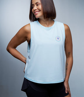 GABRIELLA (SKY BLUE MUSCLE TEE)