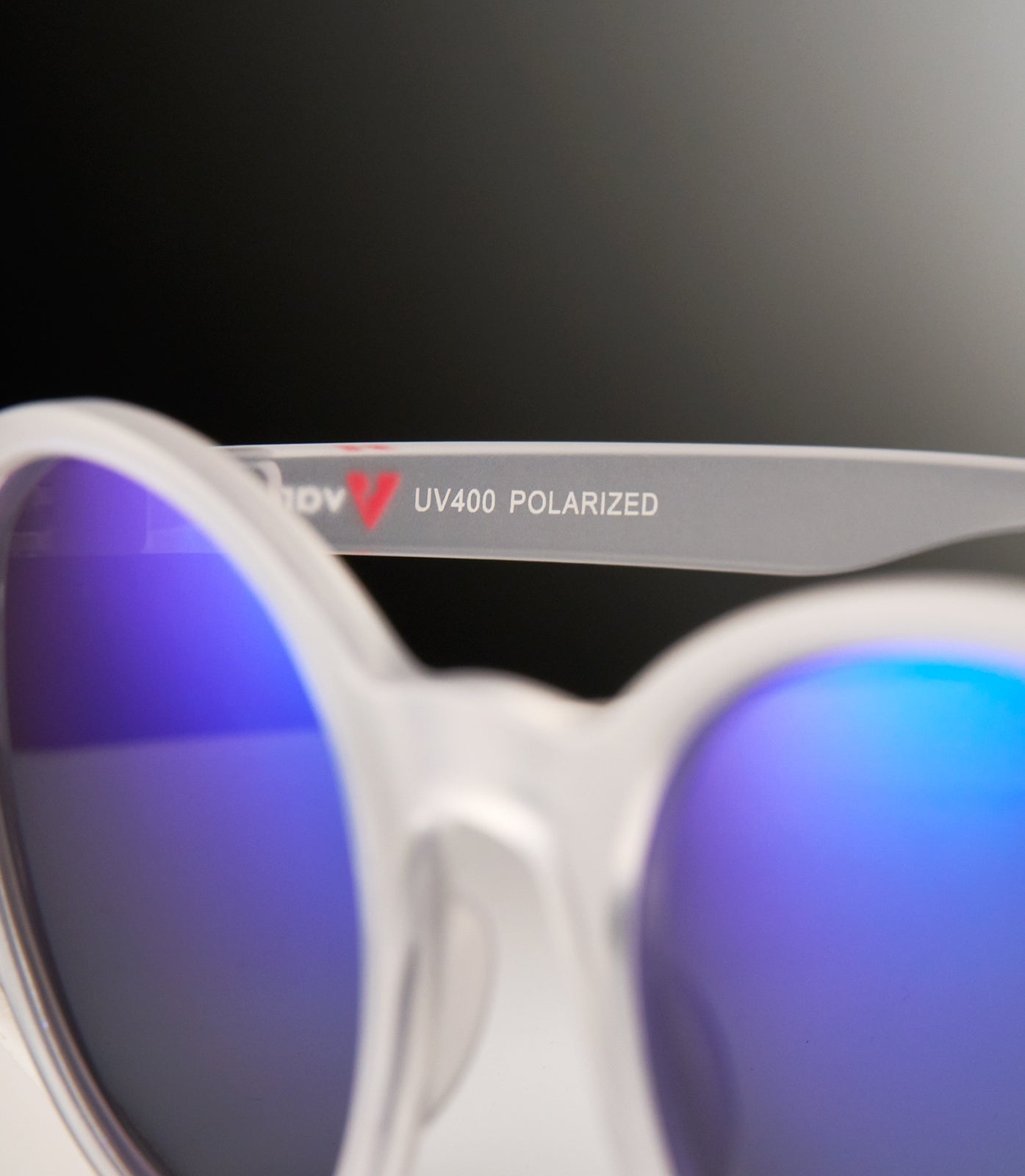 NOOSA CLEAR WHITE - BLUE LENS SPEX