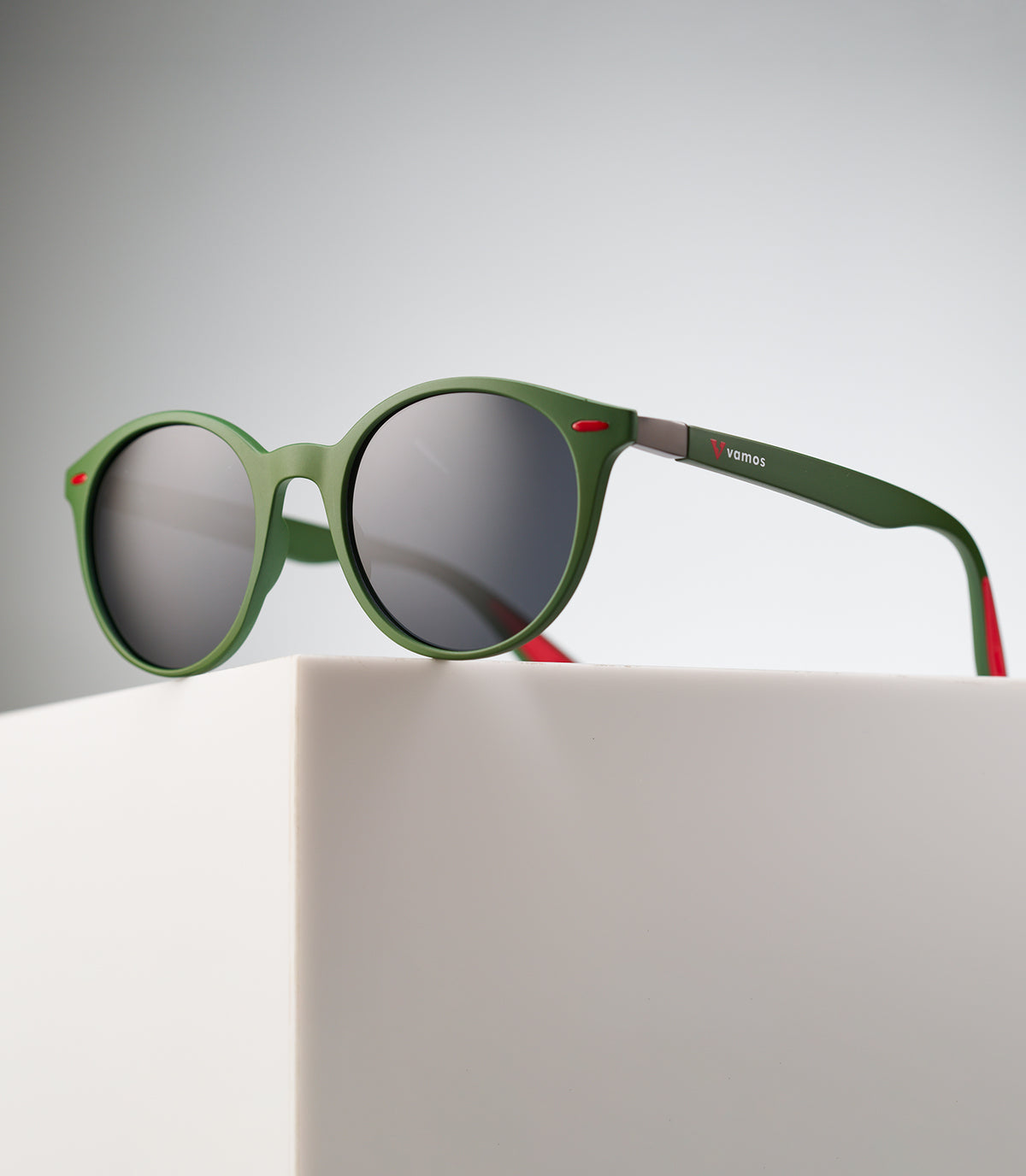 NOOSA MATTE GREEN - BLACK LENS SPEX