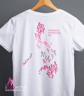 ICANSERVE UNISEX TEE (WHITE)