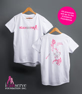 ICANSERVE UNISEX TEE (WHITE)