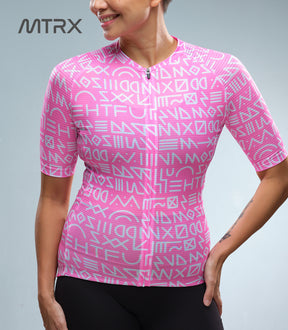 MTRX WOMEN'S CYCLING TOP (PINK)